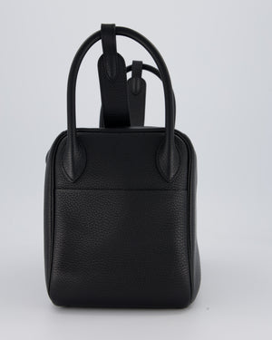 Hermès Lindy 30 Bag in Black Togo Leather with Palladium Hardware