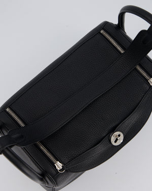 Hermès Lindy 30 Bag in Black Togo Leather with Palladium Hardware
