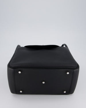 Hermès Lindy 30 Bag in Black Togo Leather with Palladium Hardware