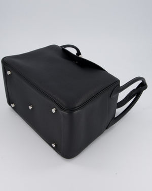 Hermès Lindy 30 Bag in Black Togo Leather with Palladium Hardware