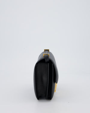 Hermès Constance III 18 Bag in Noir Epsom Leather with Gold Hardware
