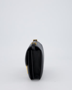 Hermès Constance III 18 Bag in Noir Epsom Leather with Gold Hardware