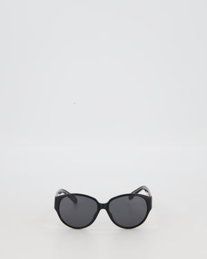 Givenchy Black Sunglasses With Gold Hardware
