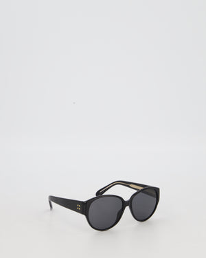 Givenchy Black Sunglasses With Gold Hardware