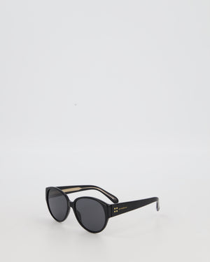 Givenchy Black Sunglasses With Gold Hardware