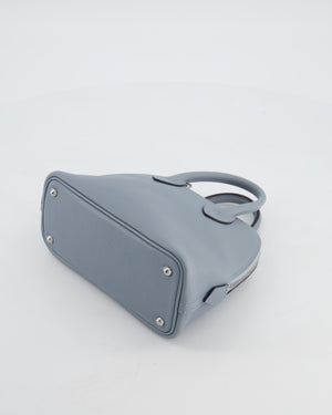 *HOT* Hermès Mini Bolide 1923 Bag in Gris Pantin Evercolour Leather with Palladium Hardware