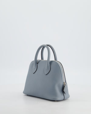 *HOT* Hermès Mini Bolide 1923 Bag in Gris Pantin Evercolour Leather with Palladium Hardware