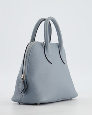 *HOT* Hermès Mini Bolide 1923 Bag in Gris Pantin Evercolour Leather with Palladium Hardware