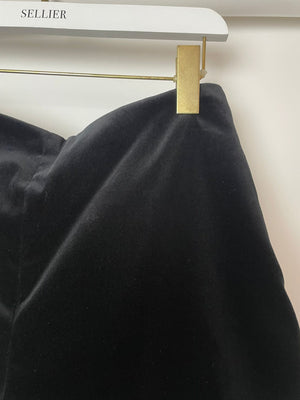 Valentino Black Mini Shorts with Bow Detail Size IT 42 (UK 10)