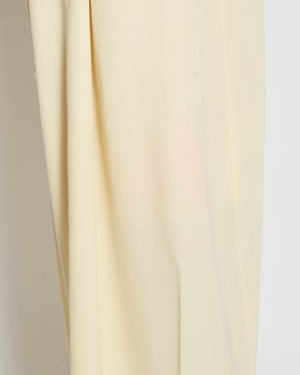 Raey Cream Tailored Trousers and Vest Set (UK 10/12)