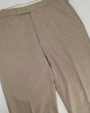 Richard James Light Beige Jacket and Trouser Suit Size 44R & 38R