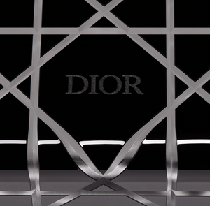 Christian Dior Black Cannage Perspex Tray RRP £420