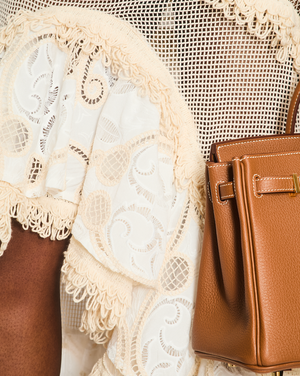 PatBo White and Cream Sheer Crochet and Broderie Anglaise Asymmetric Skirt Size BRA 32 (UK 4)