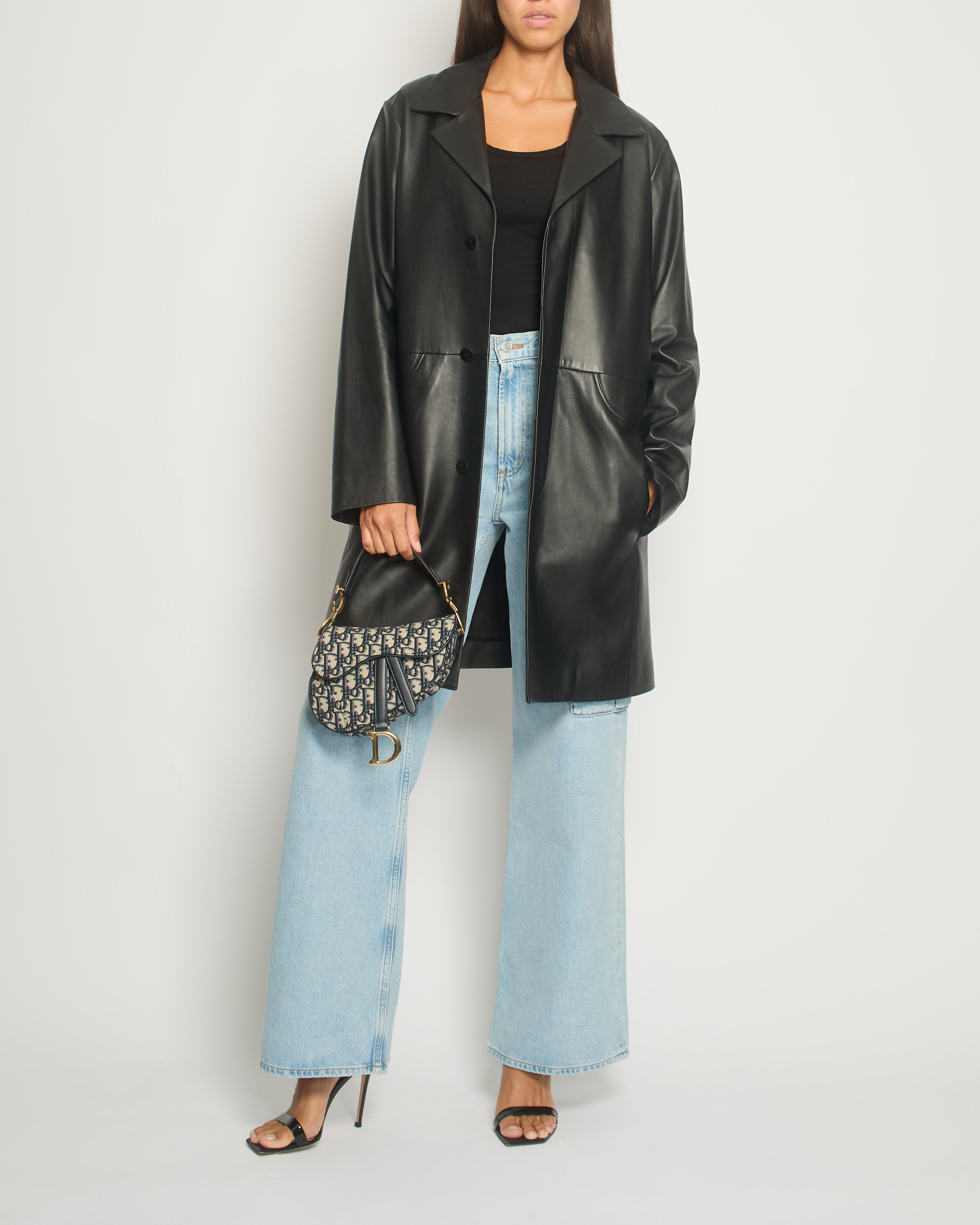 Dion lee leather jacket store