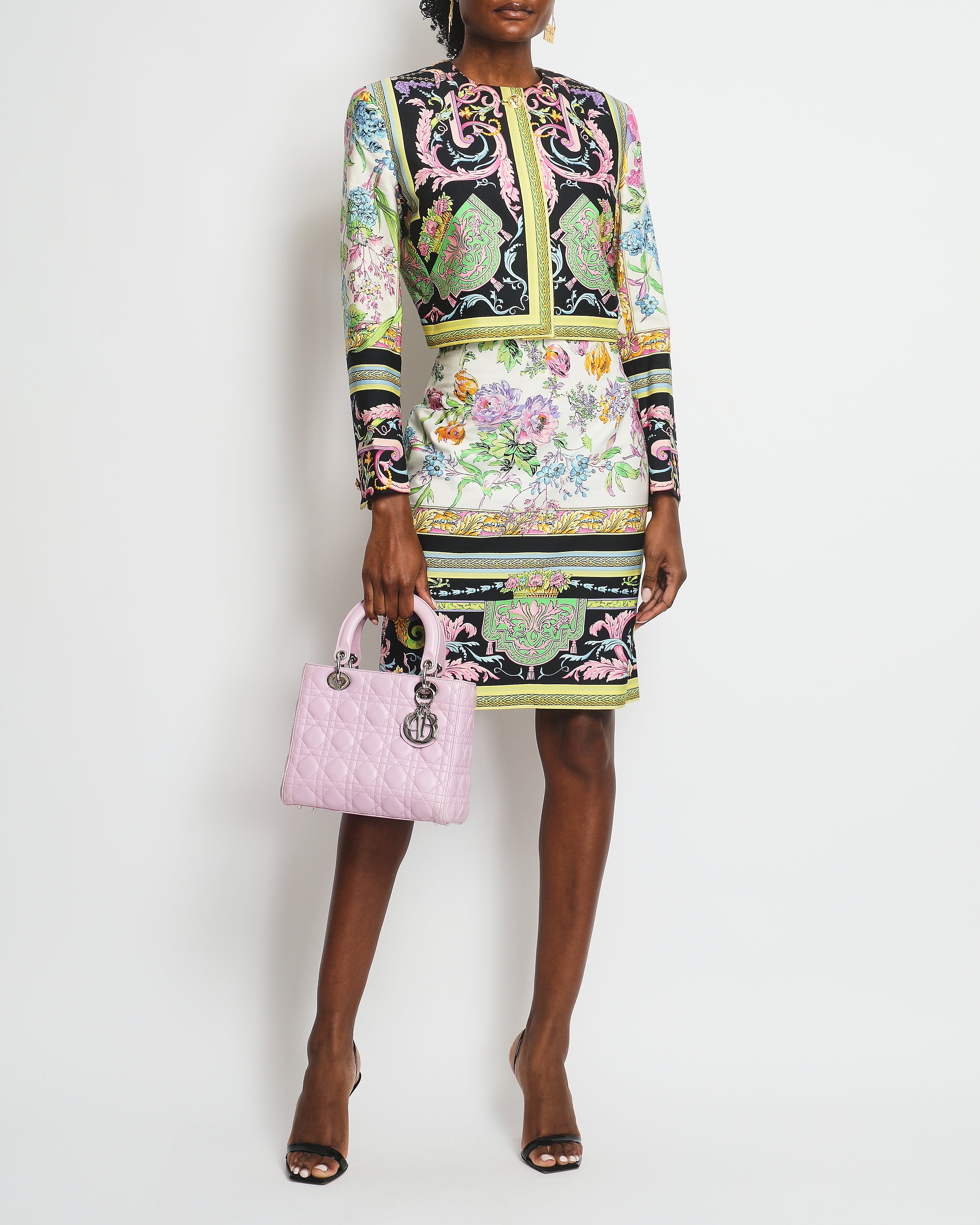 Versace two piece dress discount