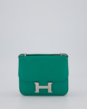 Hermès Constance III 18 Miroir Bag in Vert Jade Epsom Leather with Palladium Hardware