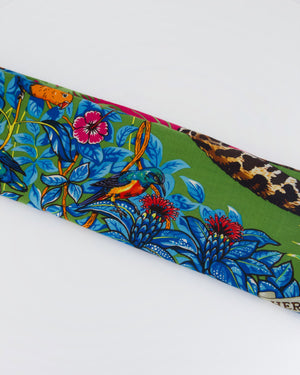 Hermès Pink Jungle Love by Robert Dallat Scarf Size 140cm x 140cm