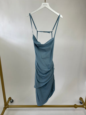 Jacquemus Blue Open Back Sleeveless Dress Size FR 38 (UK 10)