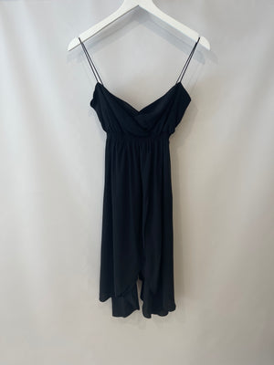 Fendi Black Sleeveless Silk Shift Dress IT 40 (UK 8)