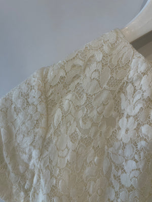 Miu Miu White Lace Top Size IT 36 (UK 4)