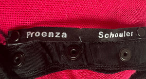 Proenza Schouler Pink Long Sleeve Wool Jumper  IT 38 (UK 6)