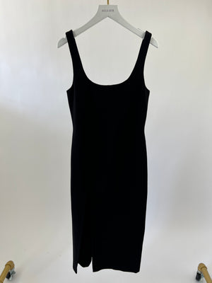 NBD Black Slip Dress with Split Detailing FR 36 (UK 8)