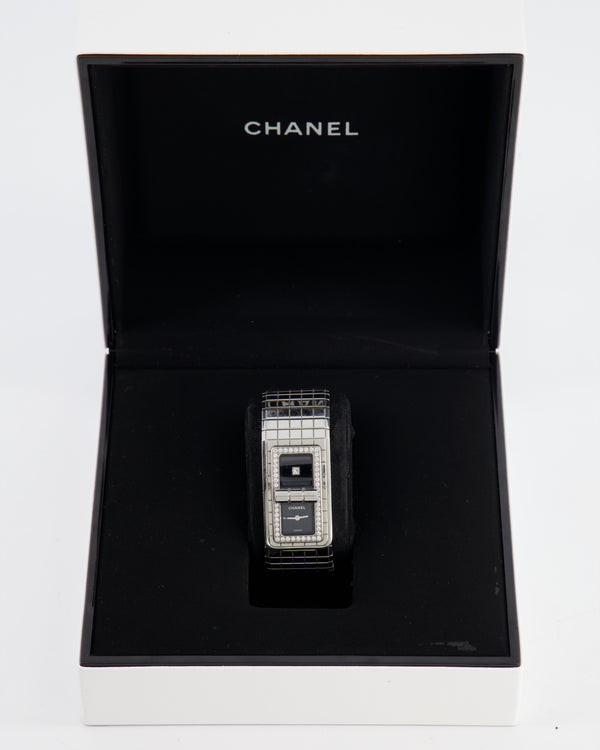 Chanel Code Coco Steel and Diamond Watch RRP £8,400