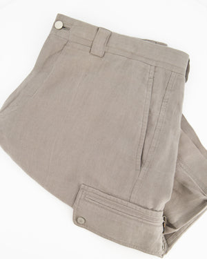 Hermes Dark Grey Cargo Shorts Size IT 46 (UK 36)