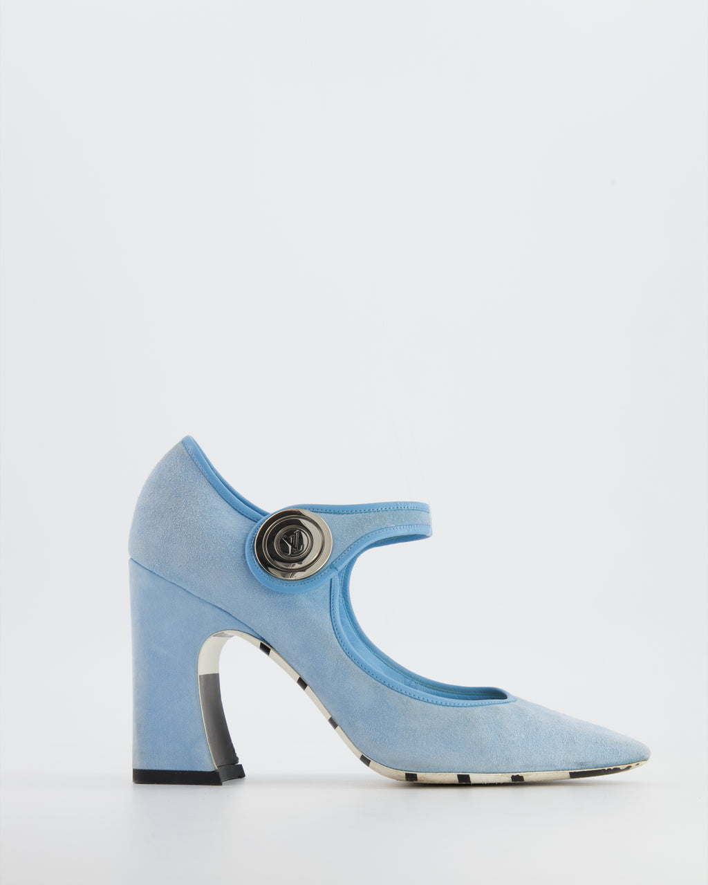 Louis Vuitton blue crystals wedding heels size 37- worn once