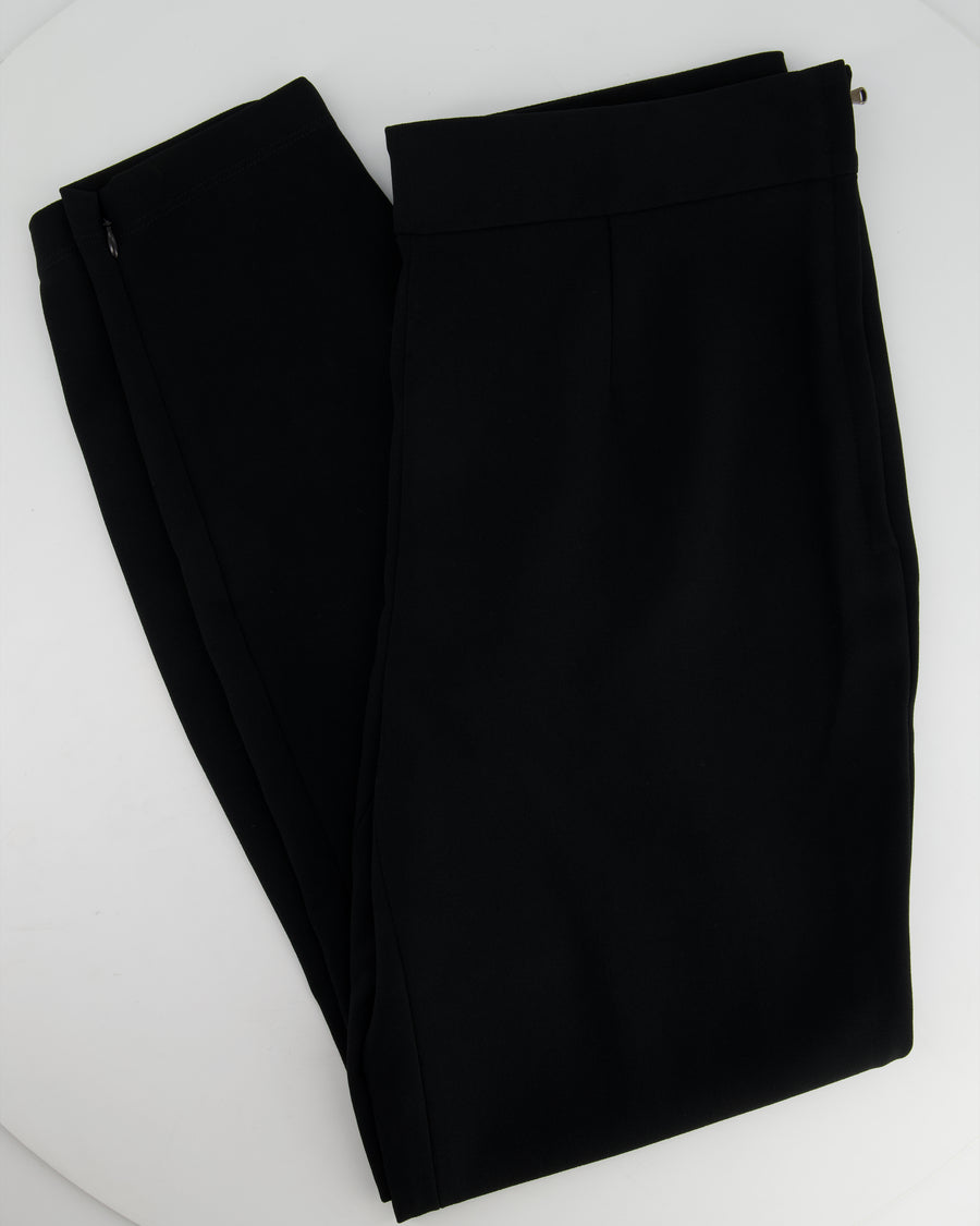 Dolce & Gabbana Black Tailored Trousers  IT 50 (UK 18)