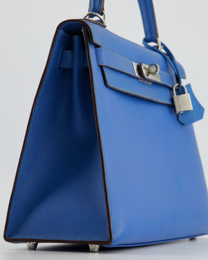 Hermès - Hermès Kelly 28 Epsom Leather Handbag-Bleu Indigo Gold Hardware