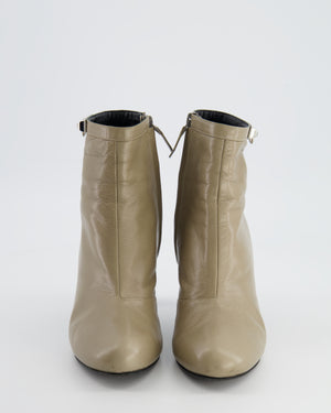 Hermès Saint Germain Taupe Ankle Boots Size EU 36 RRP £1,430