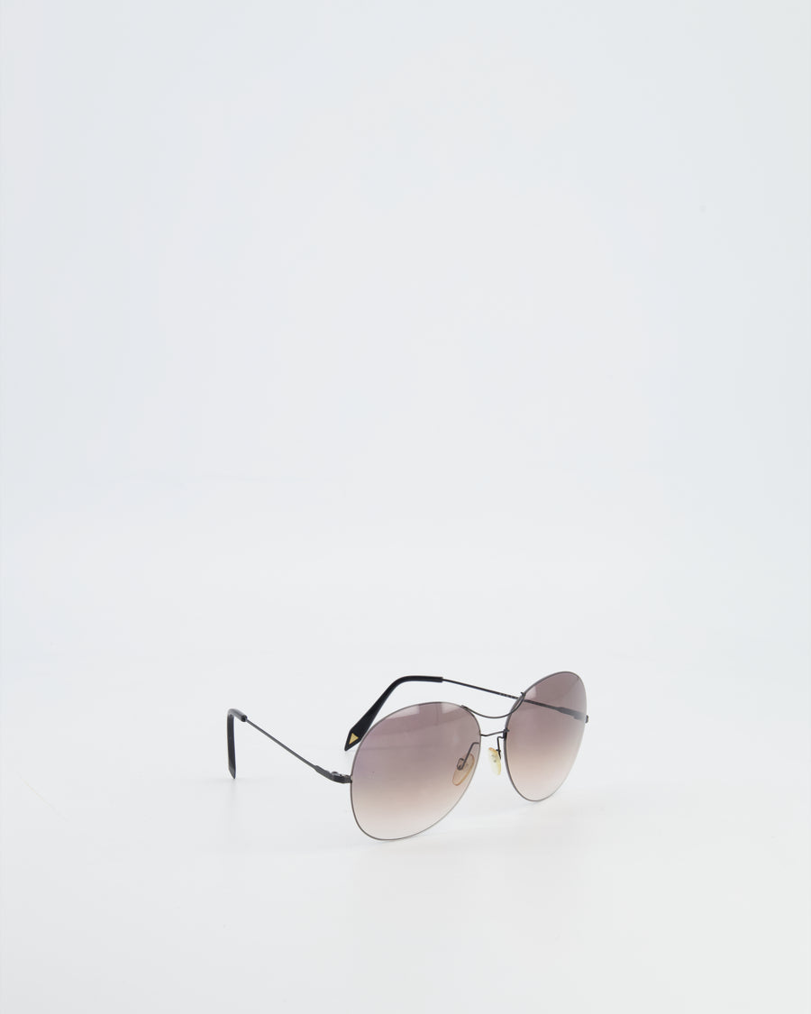 Victoria Beckham Aviator Sunglasses with Black Tint