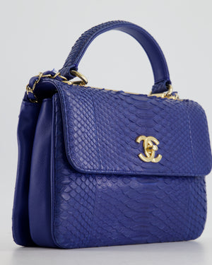royal blue chanel bag
