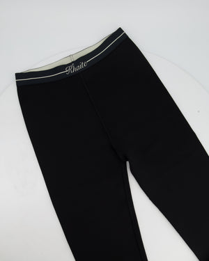 Khaite Black and White Legging and Bra Set Size S/M (UK 8-10)
