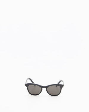 Saint Laurent Black Square Acetate Sunglasses