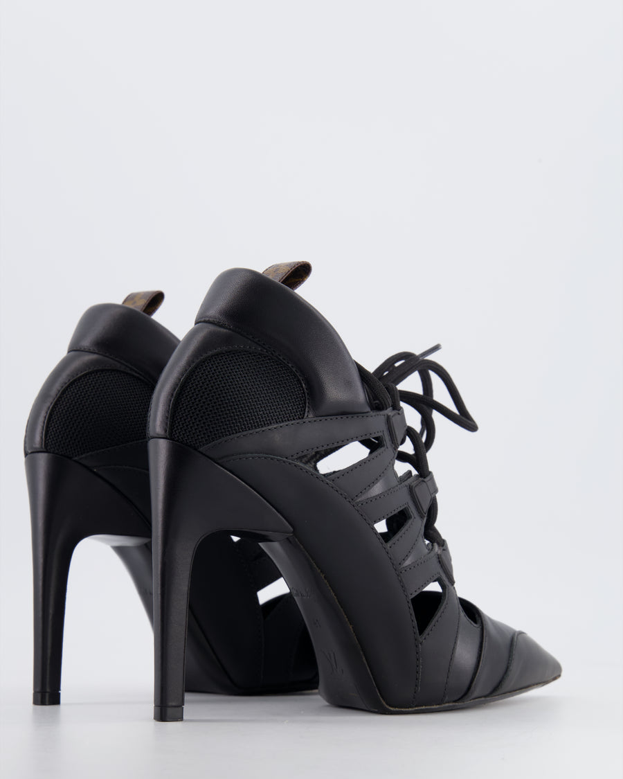 Louis Vuitton Block Heel Pumps (Black)