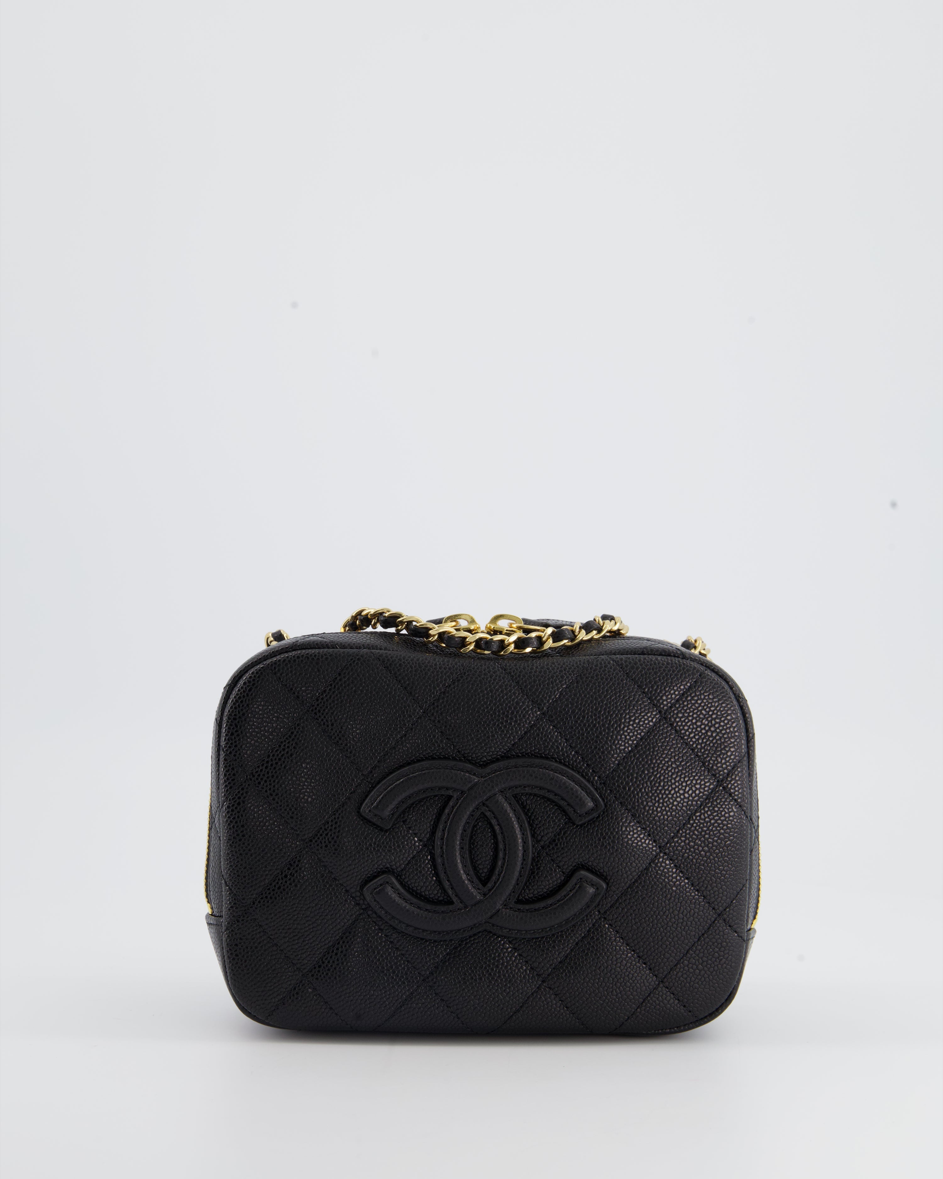 Extremely Rare Chanel Caviar Bijoux Camera Bag  SFN