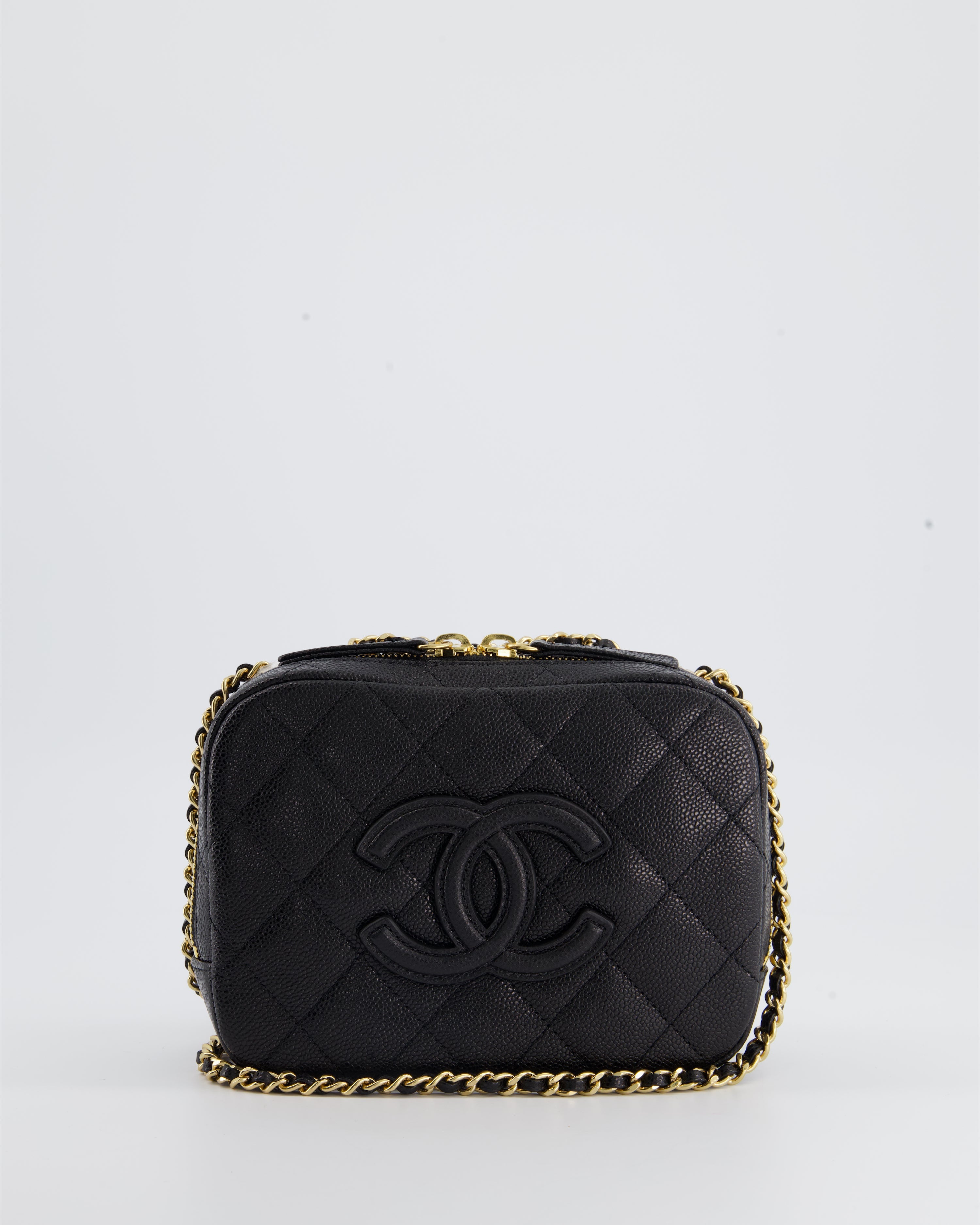 Camera leather crossbody bag Chanel Black in Leather  20982774