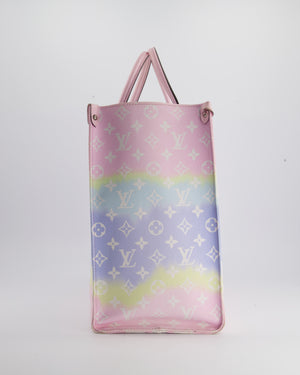 LV Escale Tote Bag - Purple & Pink Pastel Leather Women's Large Purse -  GOTA Store
