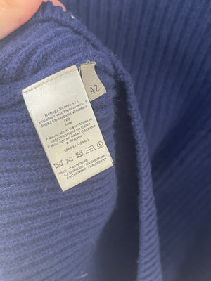 Bottega Veneta Blue Knitted Cashmere Jumper Size IT 42 (UK 10)
