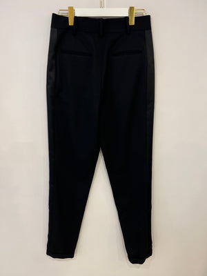 Saint Laurent Black Wool Pants Size FR 40 (UK 12) (Tall)