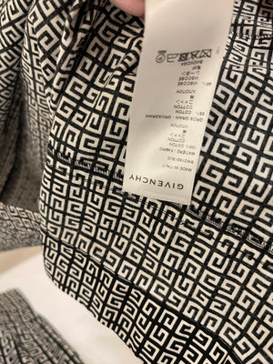 Givenchy Printed Monogram Shirt Dress Size FR 34 (UK 6)