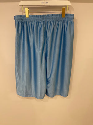 Alexander Wang Menswear Blue Satin T-Shirt and Shorts Set Size M/L (UK 38/42)